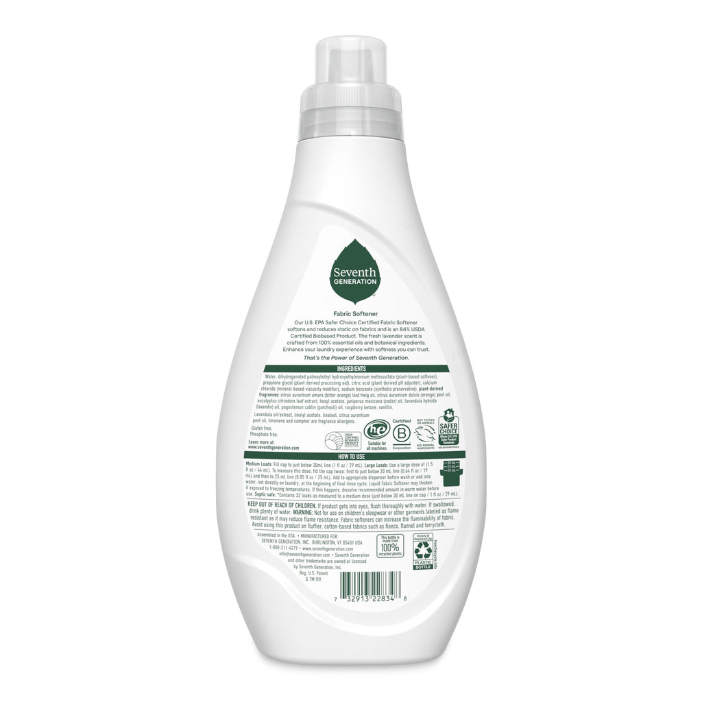 Liquid Fabric Softener in Fresh Lavender for Laundry Day