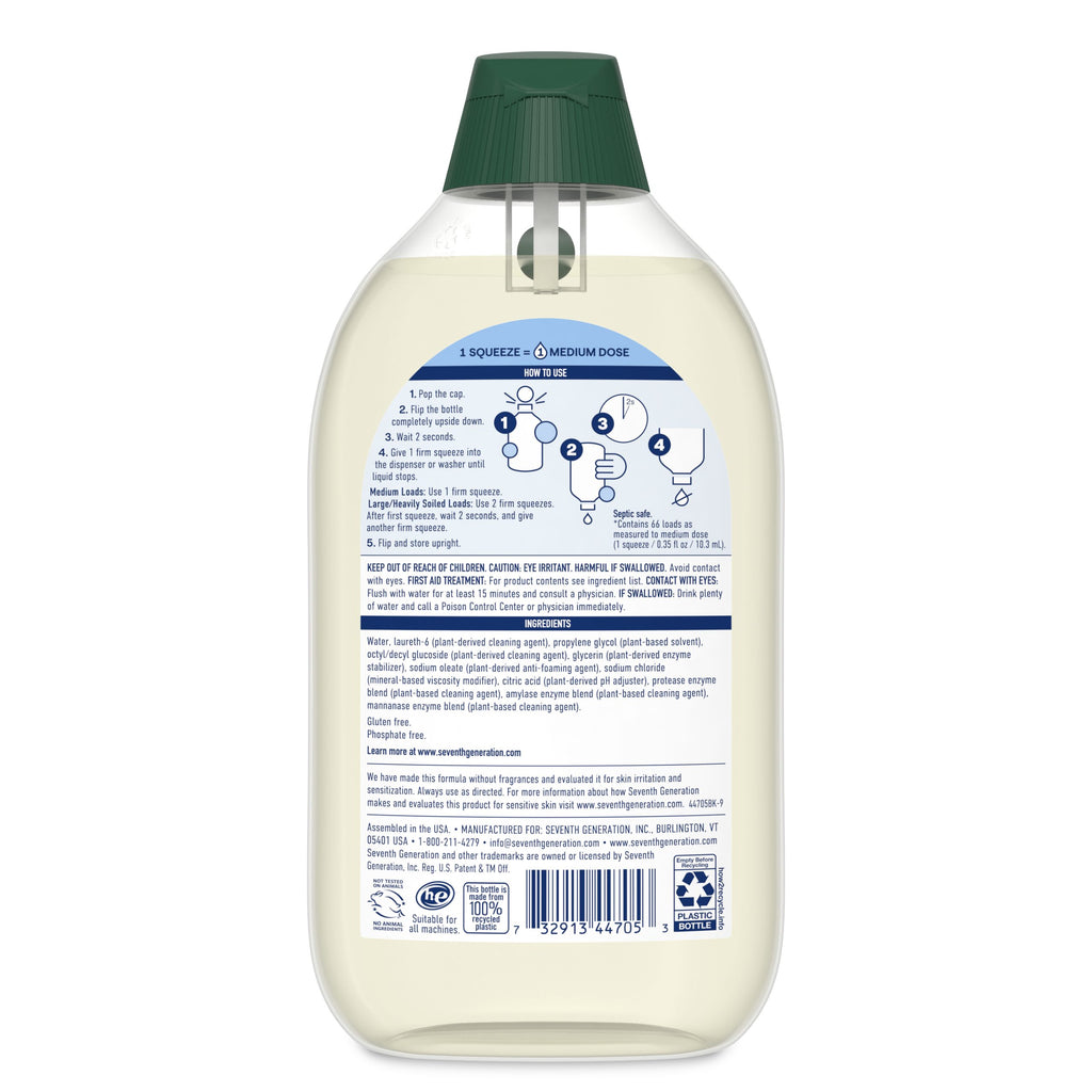 EasyDose™ Ultra Concentrated Laundry Detergent for Laundry Day - Free & Clear