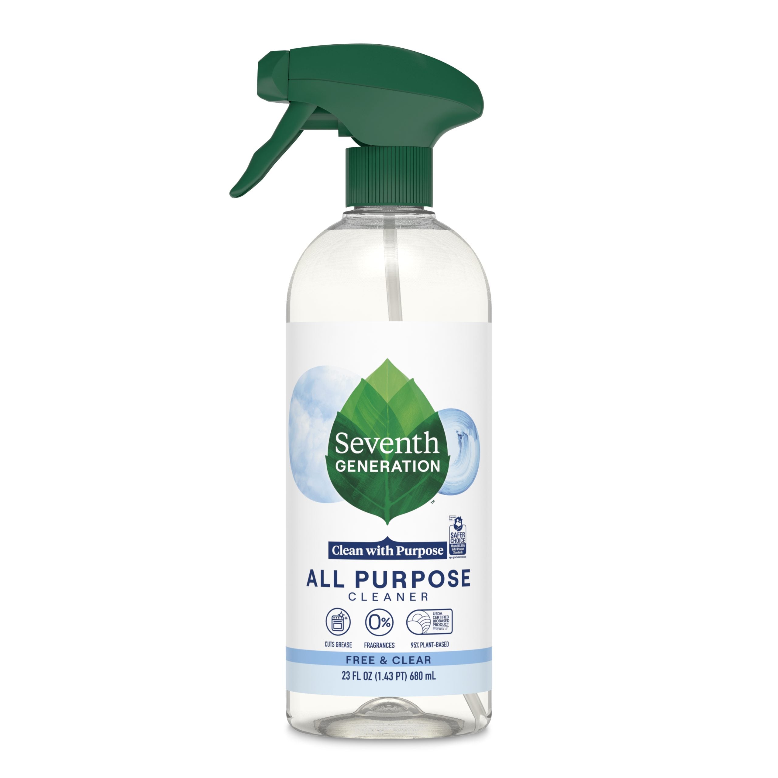 All Purpose Cleaner for Home Cleaning - Free & Clear