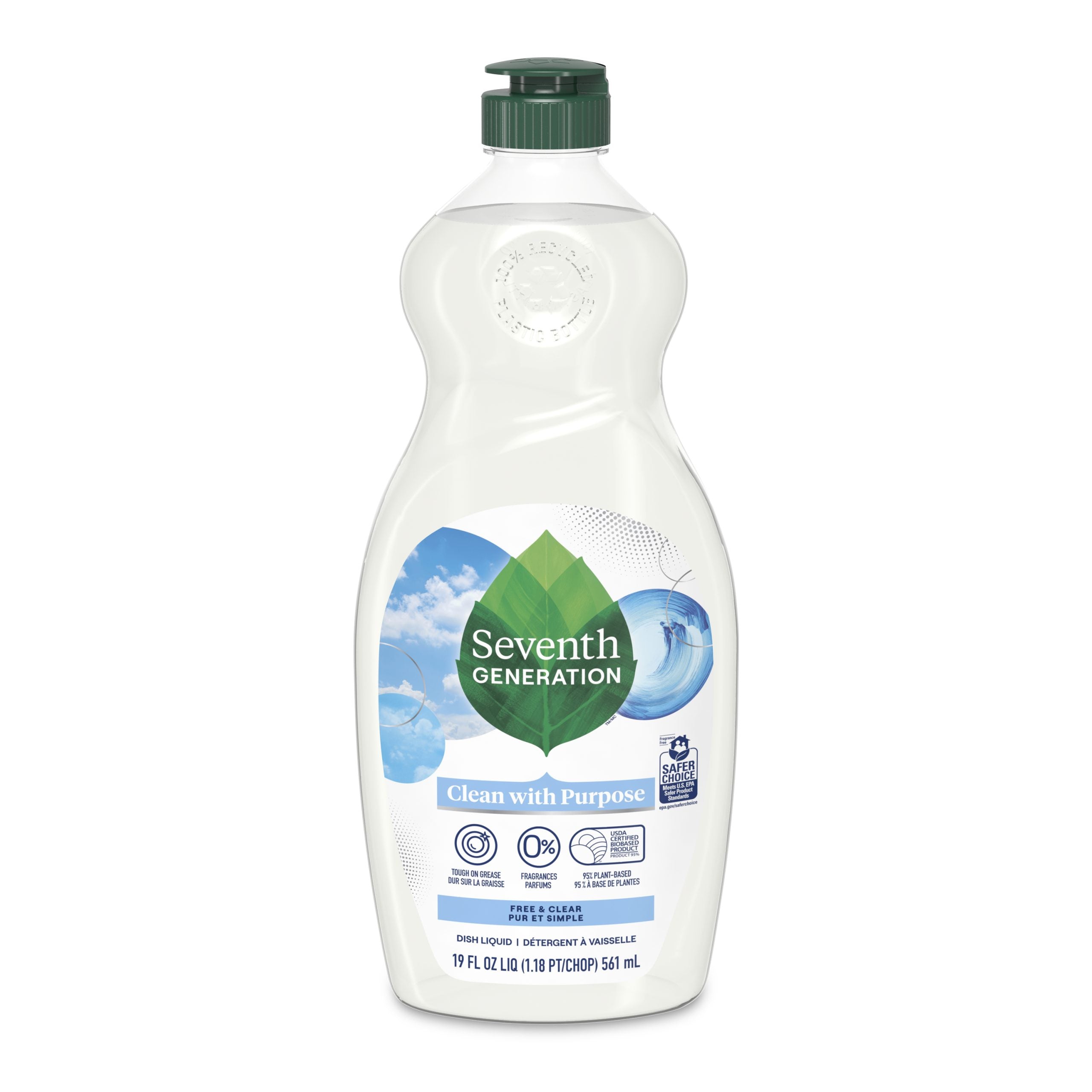 Dish Soap for Kitchen Cleanup - Free & Clear