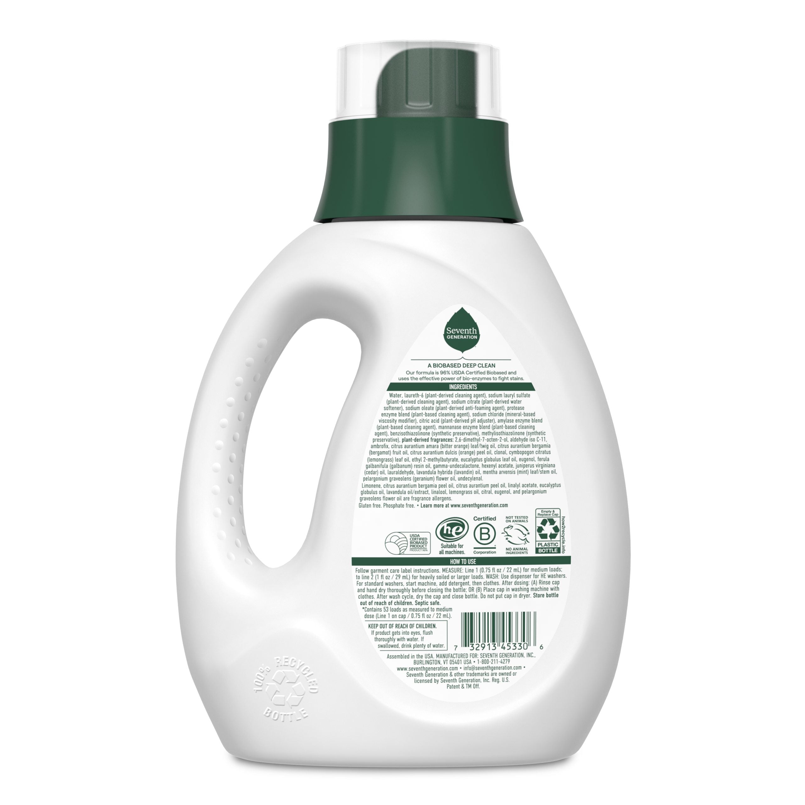 Concentrated Laundry Detergent in Fresh Scent for Laundry Day