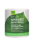 100% Recycled Bathroom Tissue 2-ply for Bathroom Care - 500 Sheets