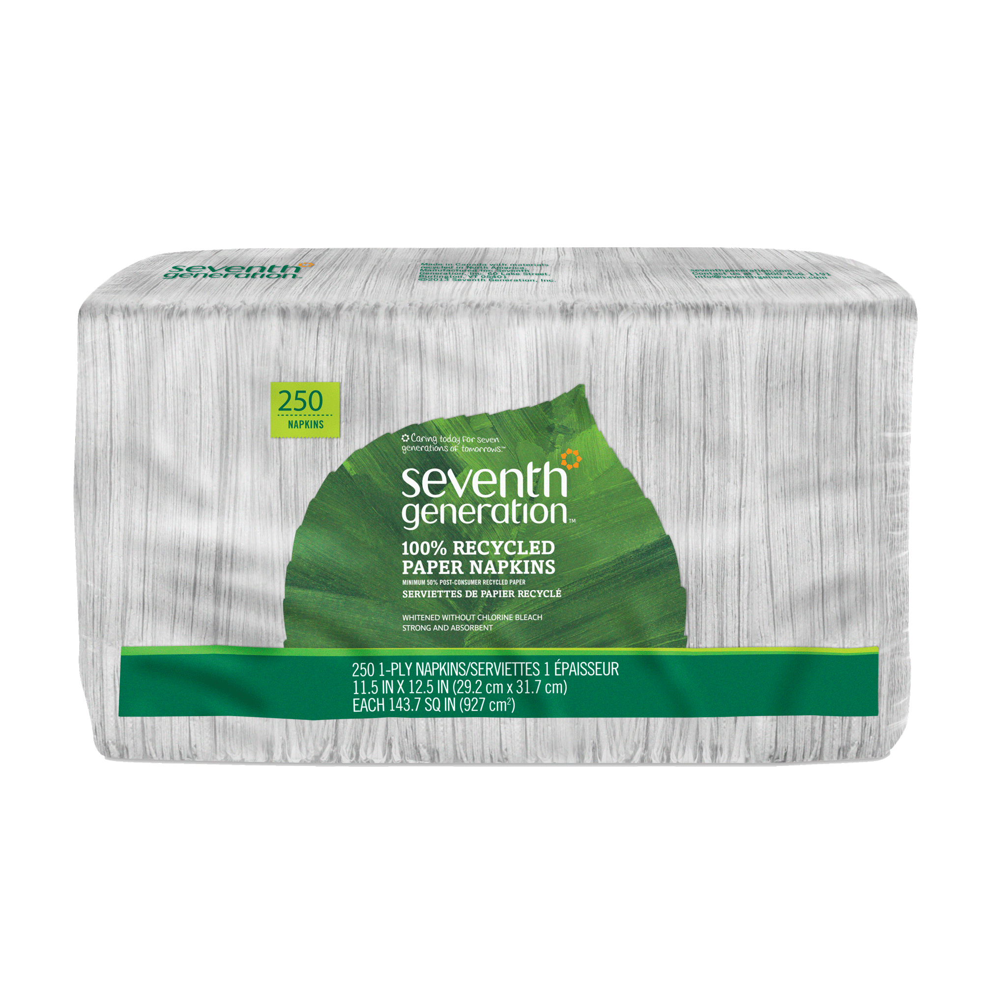 100% Recycled Paper Napkins for Daily Household Care