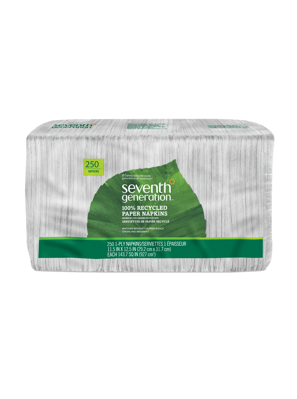 100% Recycled Paper Napkins for Daily Household Care