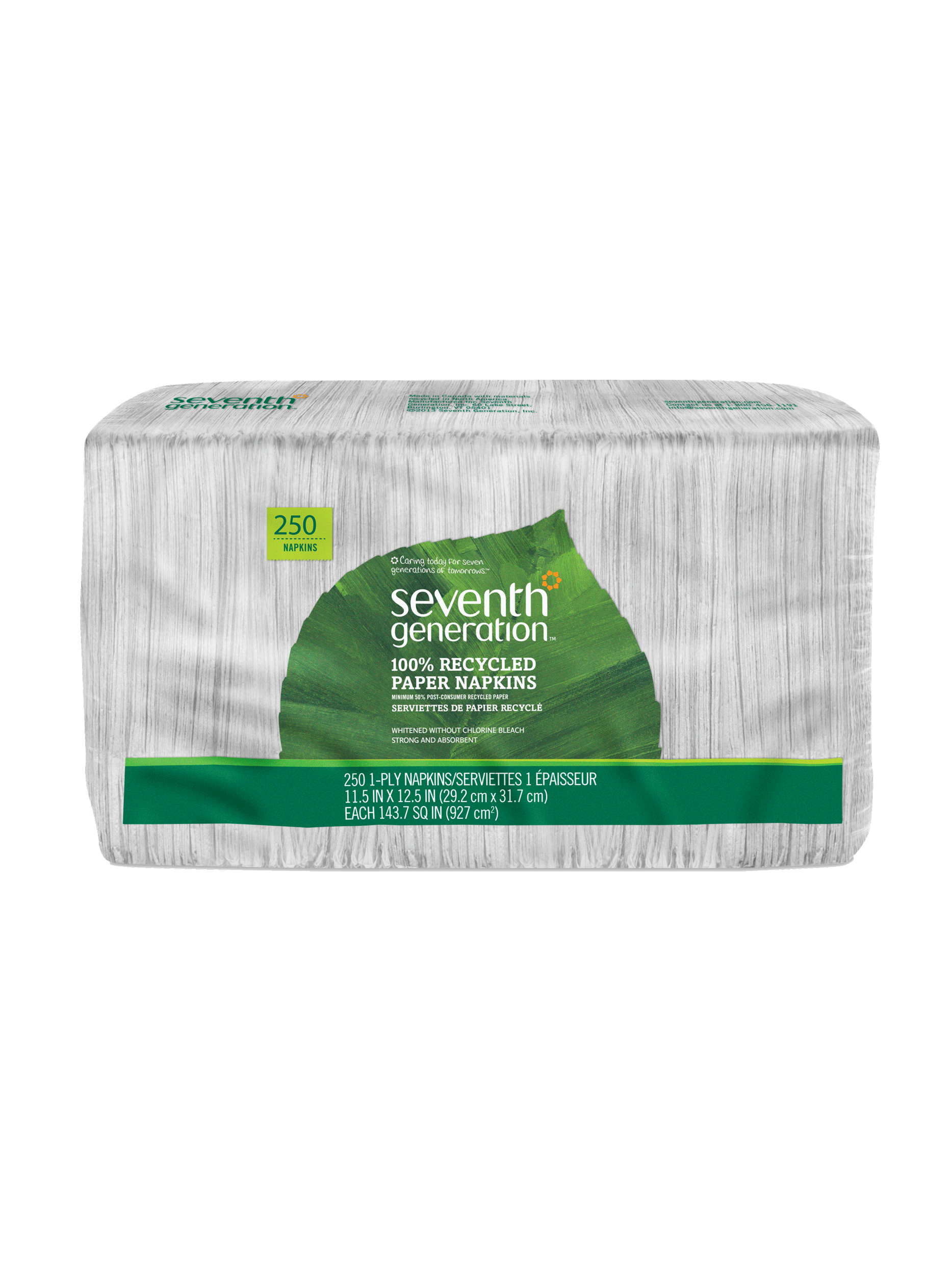 100% Recycled Paper Napkins for Daily Household Care