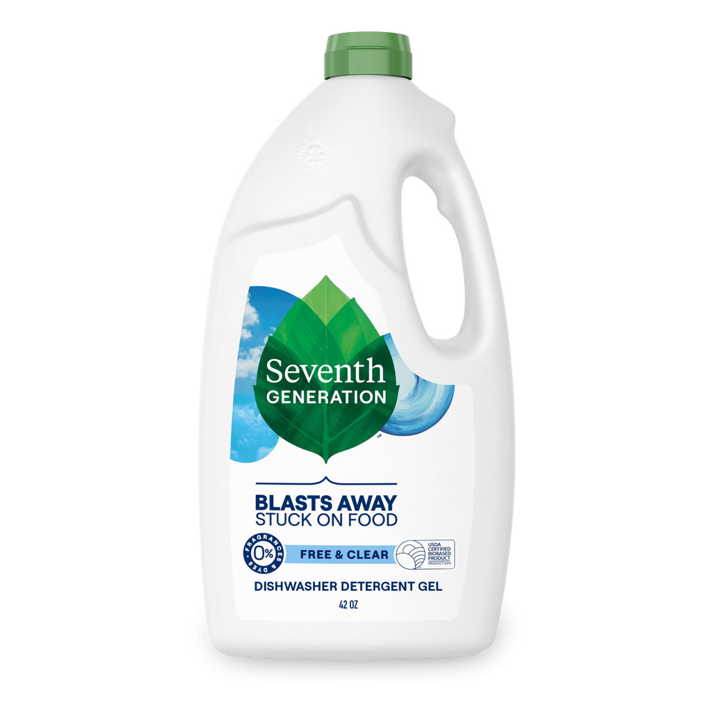 Dishwasher Detergent Gel for Kitchen Cleanup - Free & Clear