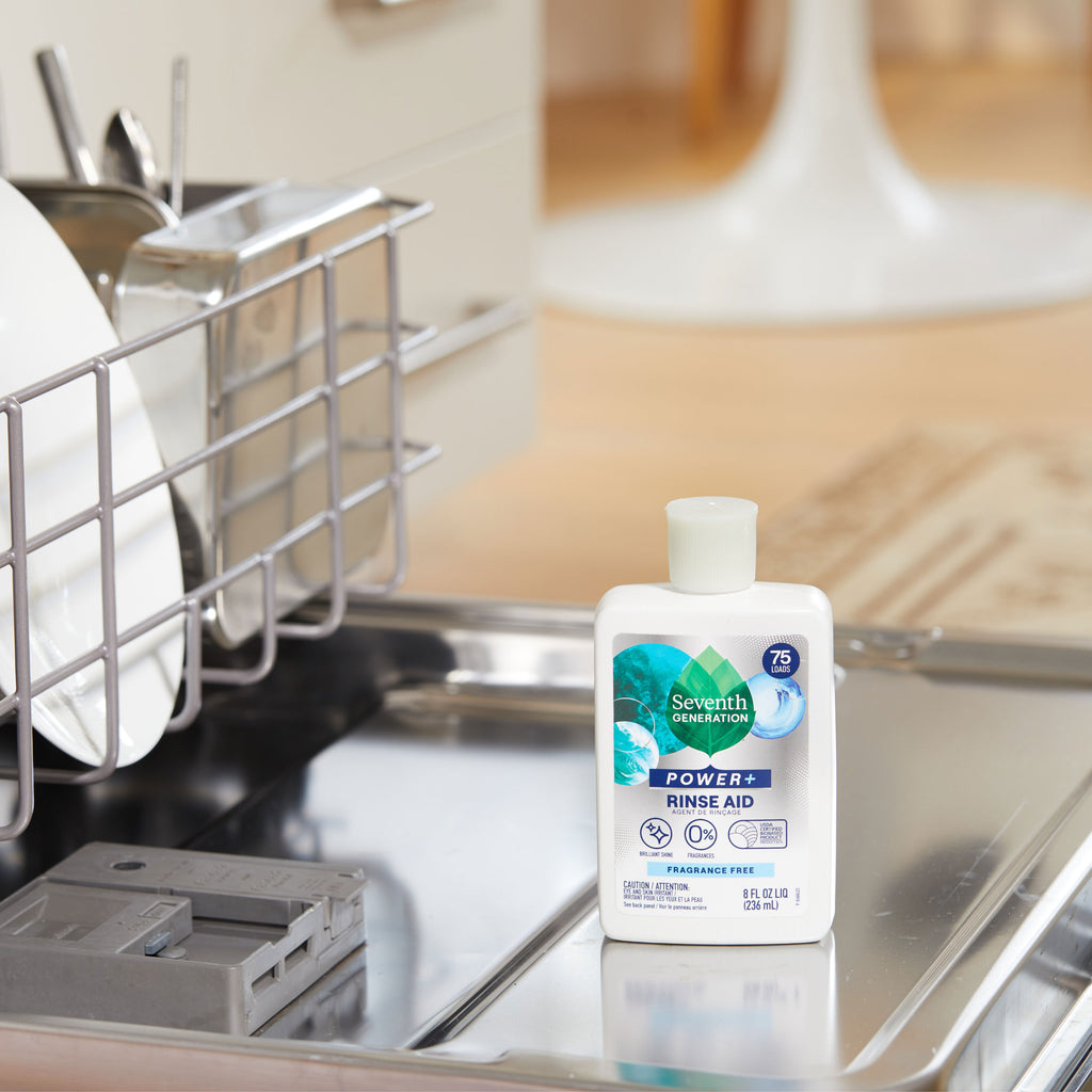 Power+™ Rinse Aid for Kitchen Cleanup - Fragrance Free