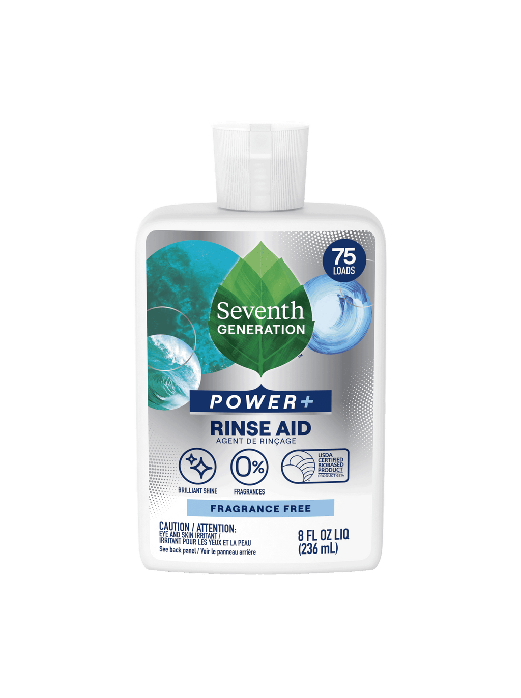 Power+™ Rinse Aid for Kitchen Cleanup - Fragrance Free