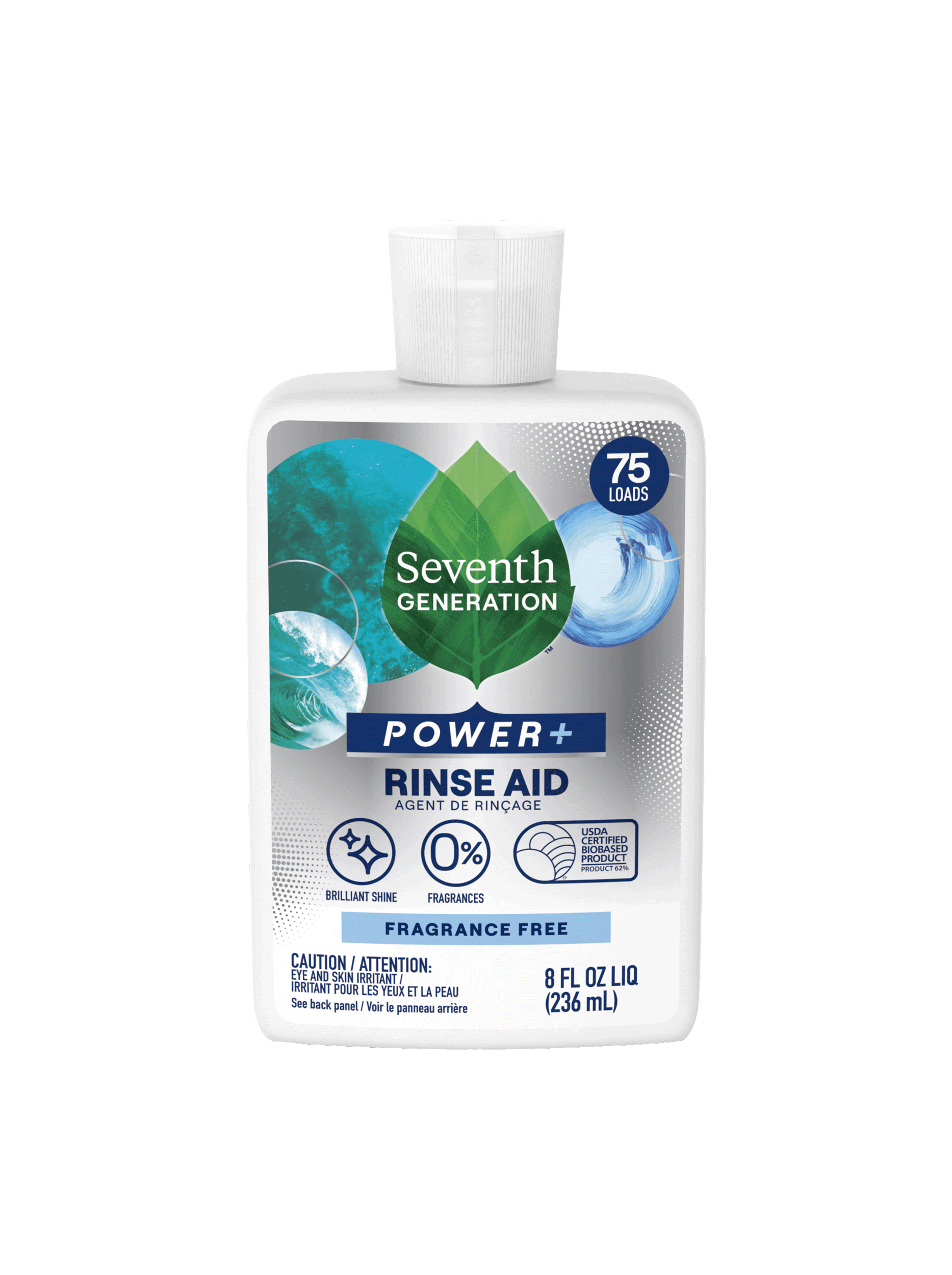 Power+™ Rinse Aid for Kitchen Cleanup - Fragrance Free