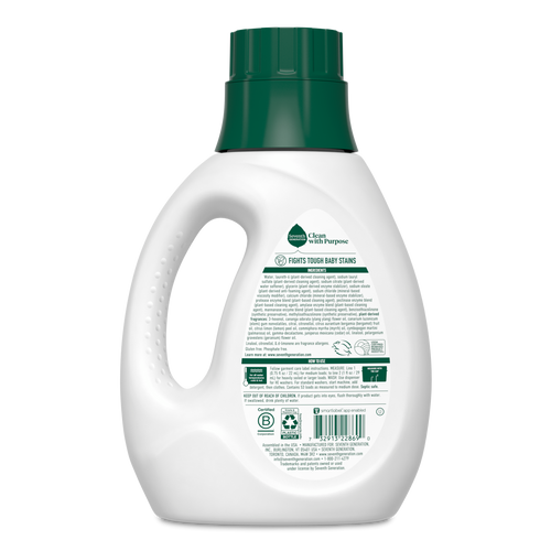 Concentrated Baby Laundry Detergent in Fresh Scent for Laundry Day