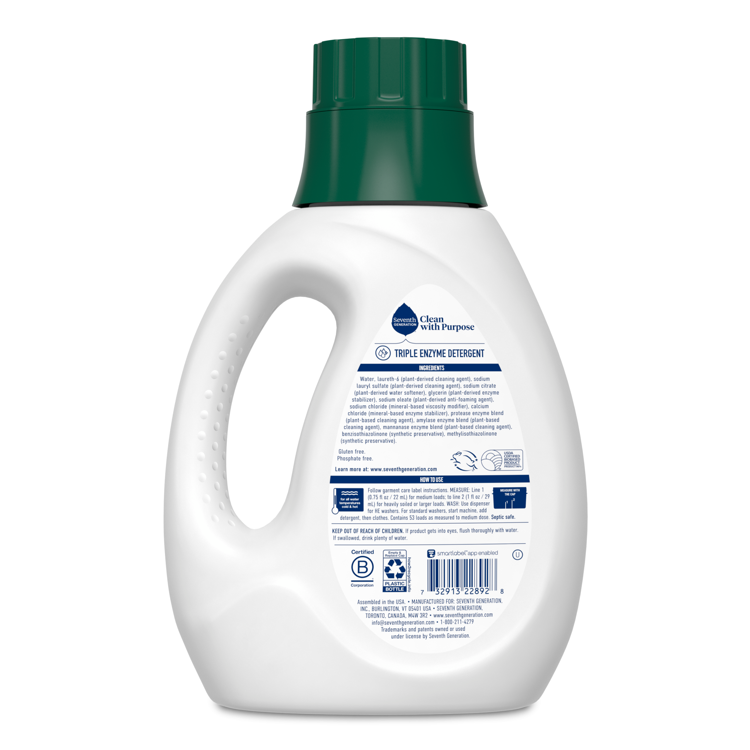 Concentrated Laundry Detergent for Laundry Day - Free & Clear