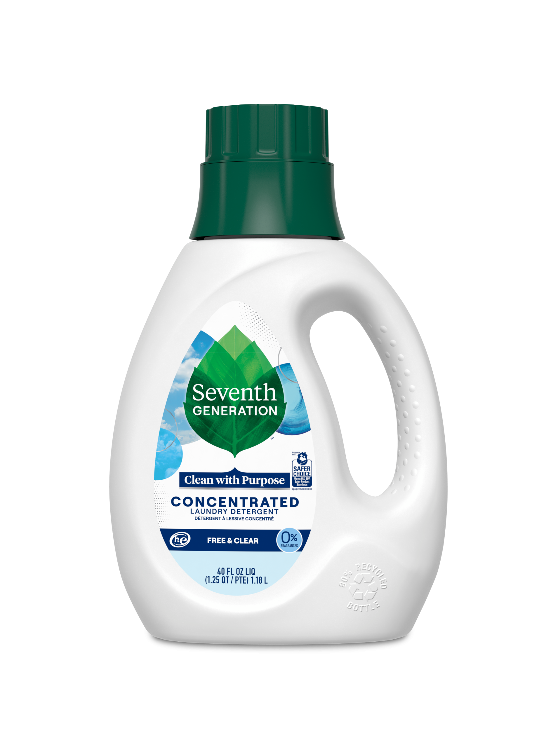 Concentrated Laundry Detergent for Laundry Day - Free & Clear