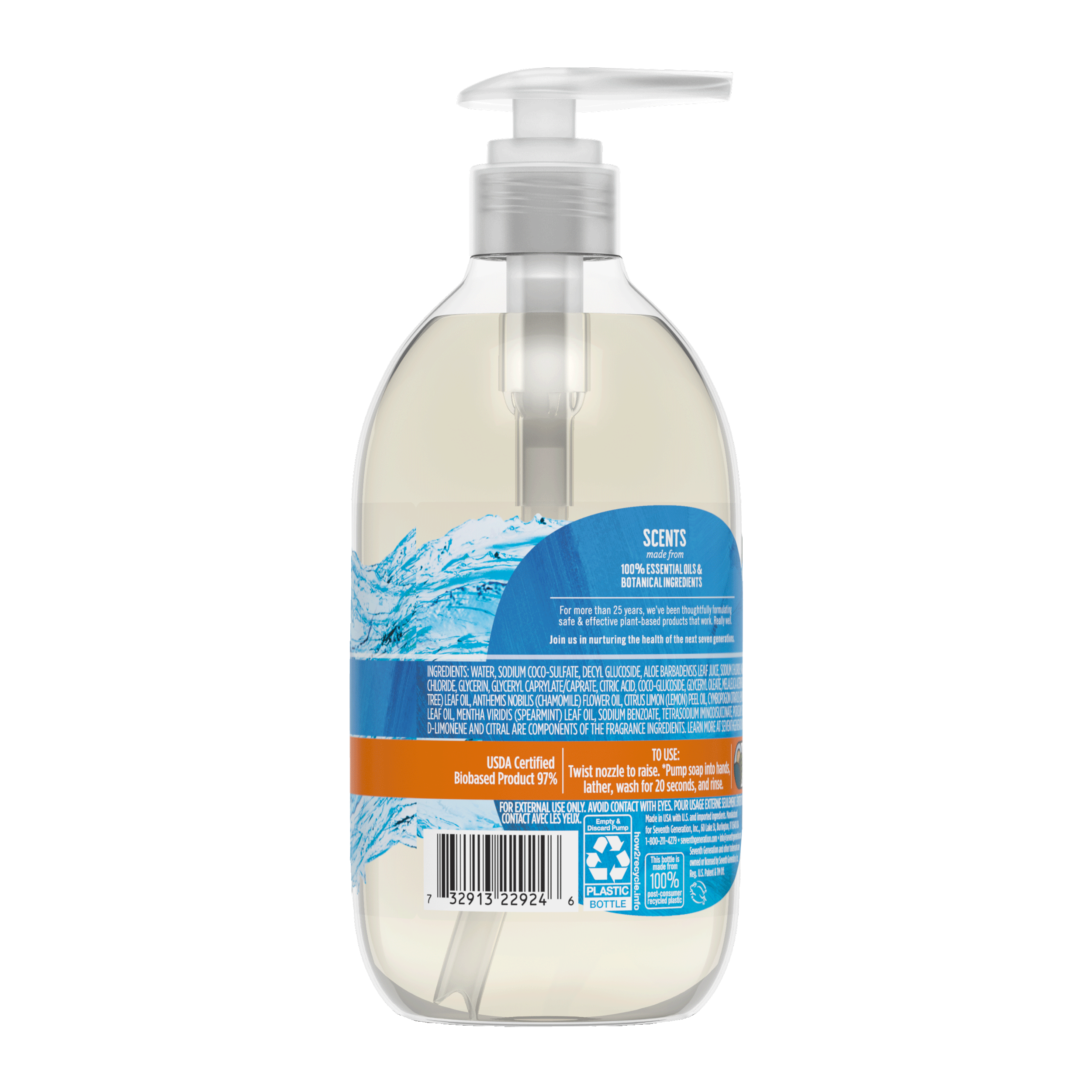 Purely Clean™ Hand Wash in Fresh Lemon & Tea Tree for Daily Hand Washing