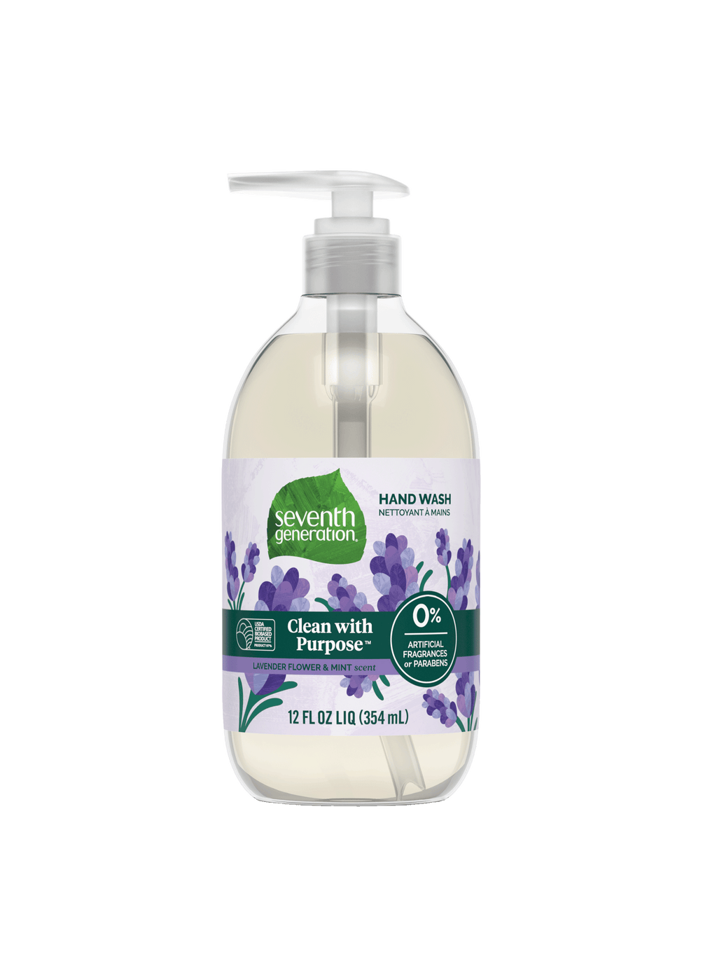 Hand Wash in Lavender Flower & Mint for Daily Hand Washing