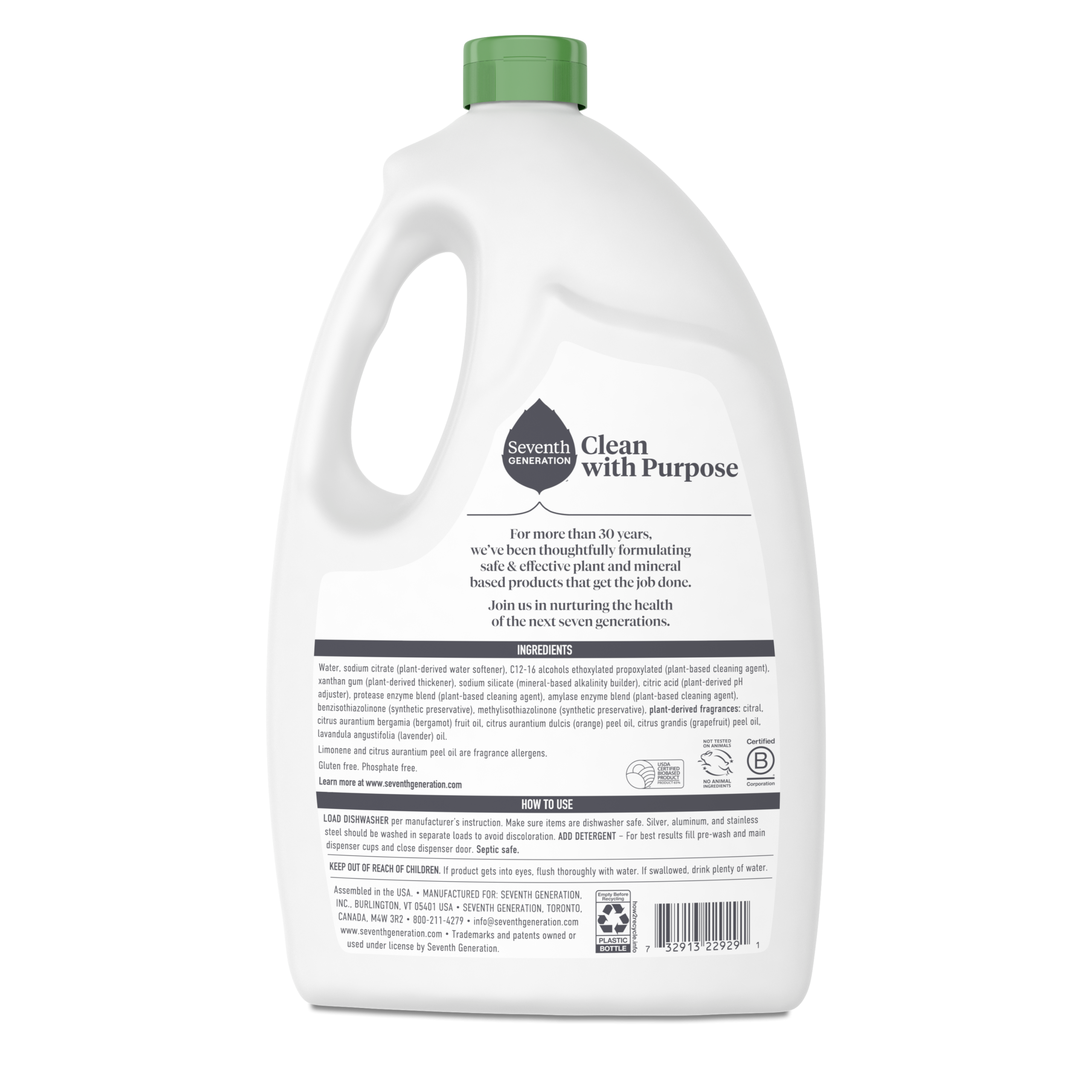 Power+™ Dishwasher Detergent Gel in Fresh Citrus for Kitchen Cleanup