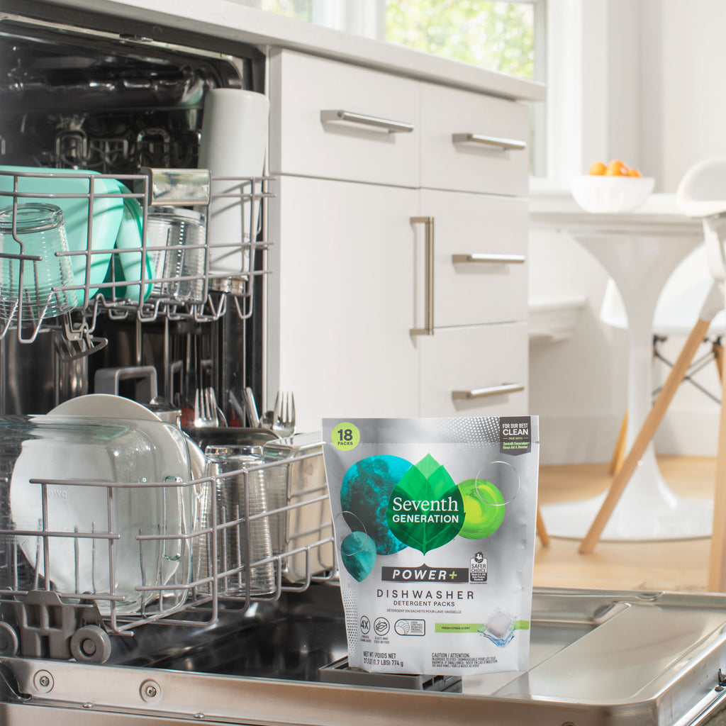 Power+™ Dishwasher Detergent Packs for Kitchen Cleanup - Fresh Citrus - 18 Count / 43 Count / 70 Count