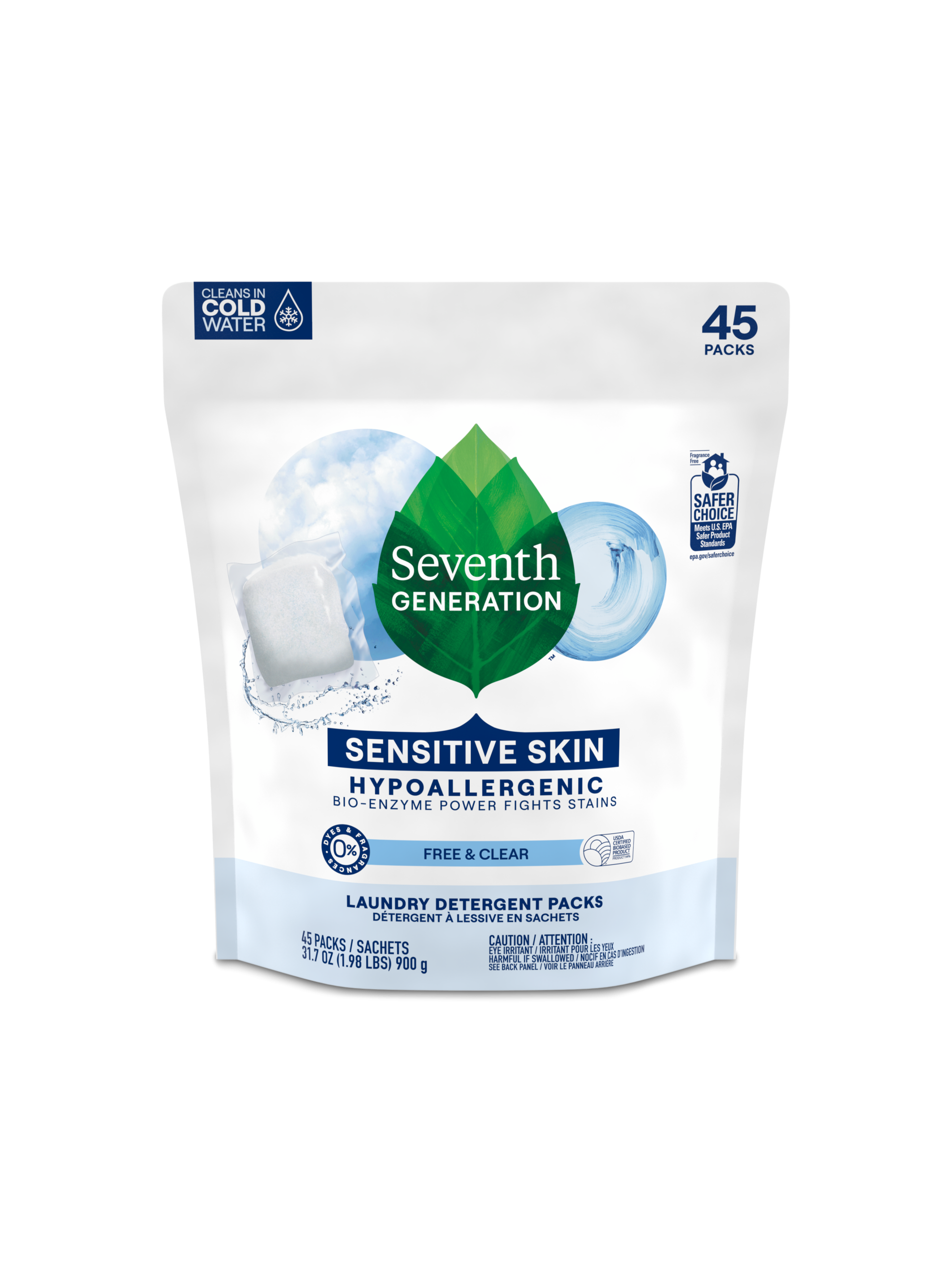 Laundry Detergent Packs for Laundry Day - Free & Clear