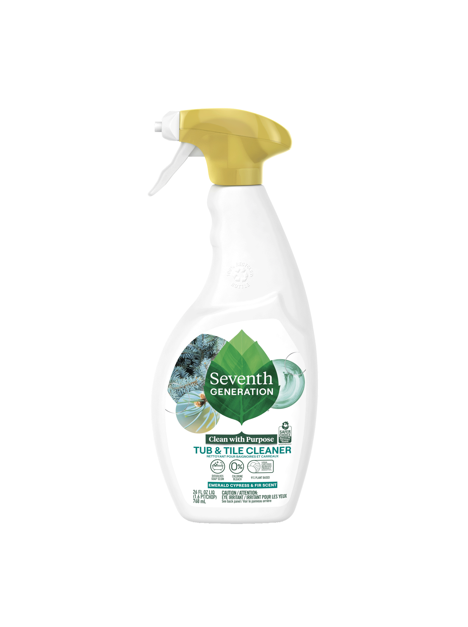Tub & Tile Cleaner in Emerald Cypress & Fir for Bathroom Care