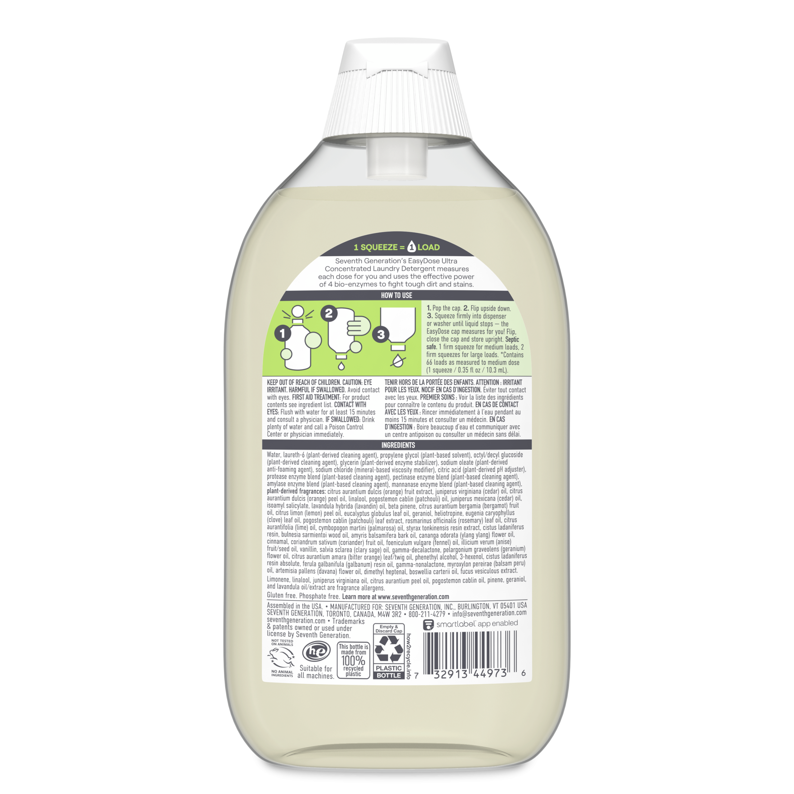 EasyDose™ Power+™ Ultra Concentrated Laundry Detergent in Clean Scent for Laundry Day