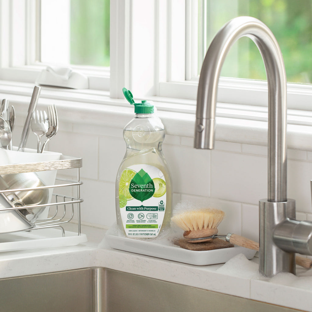 Dish Soap in Fresh Lime & Ginger for Kitchen Cleanup