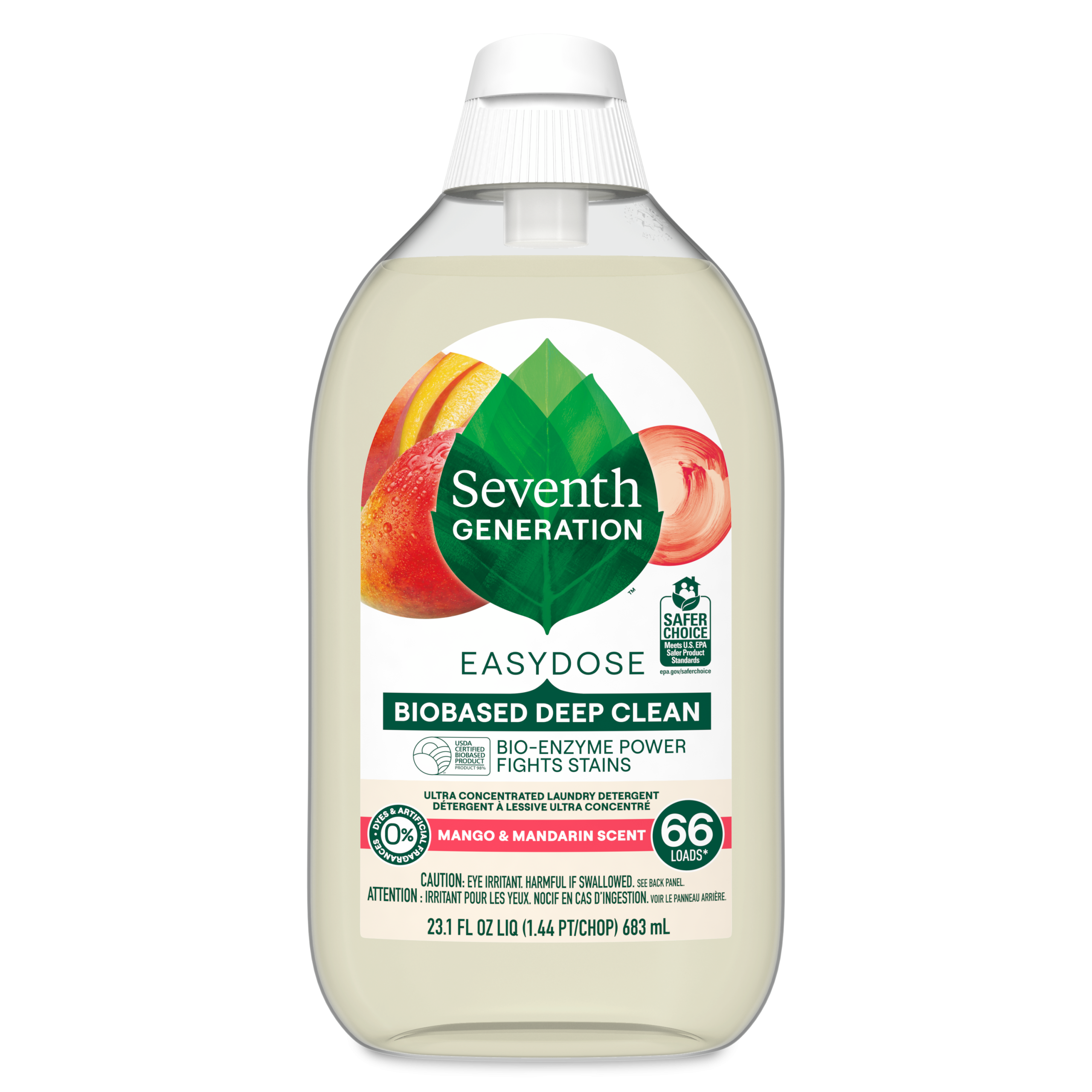 EasyDose™ Ultra Concentrated Laundry Detergent in Mango & Mandarin for Laundry Day