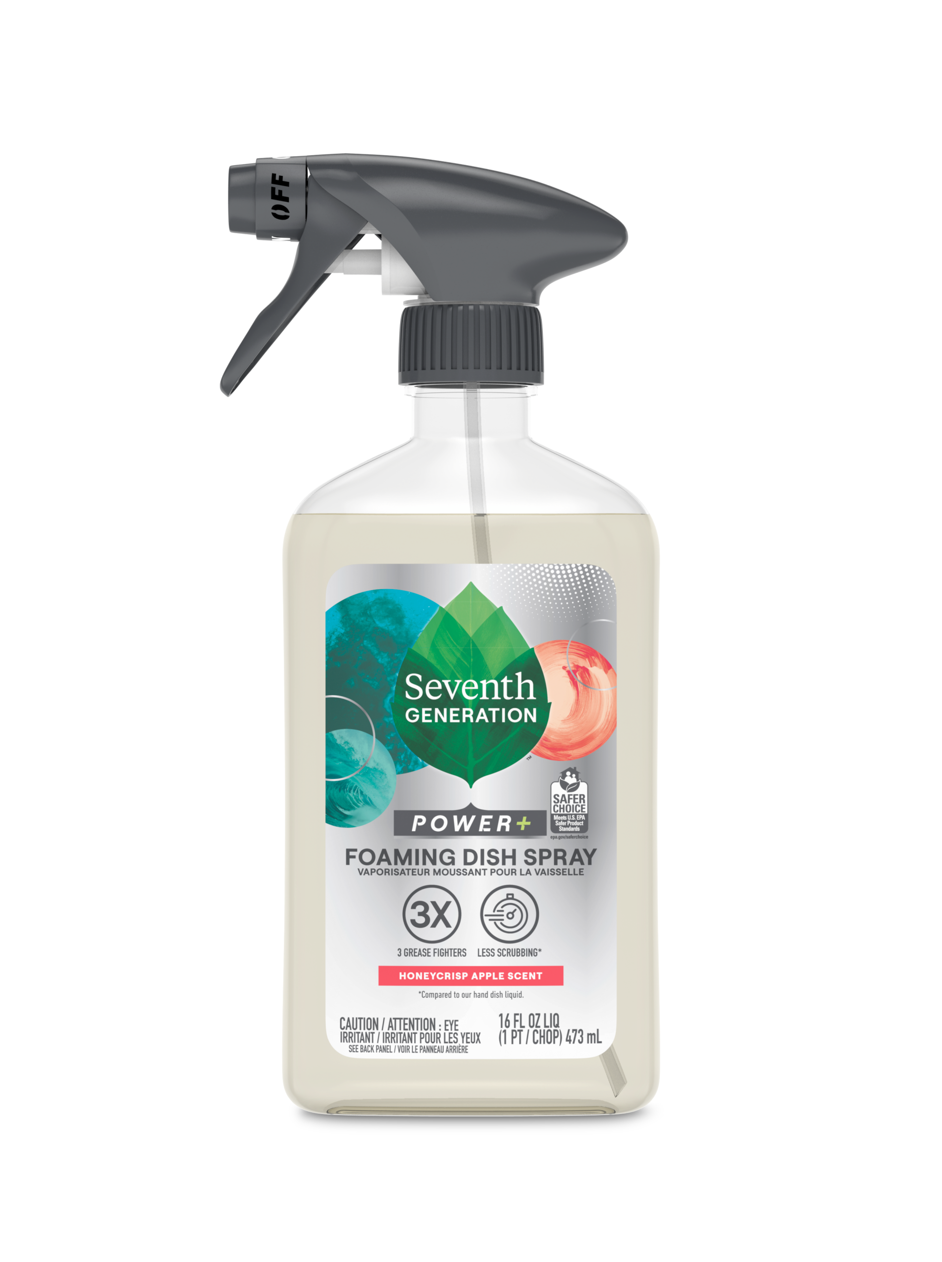 Foaming Dish Spray in Honeycrisp Apple for Kitchen Cleanup