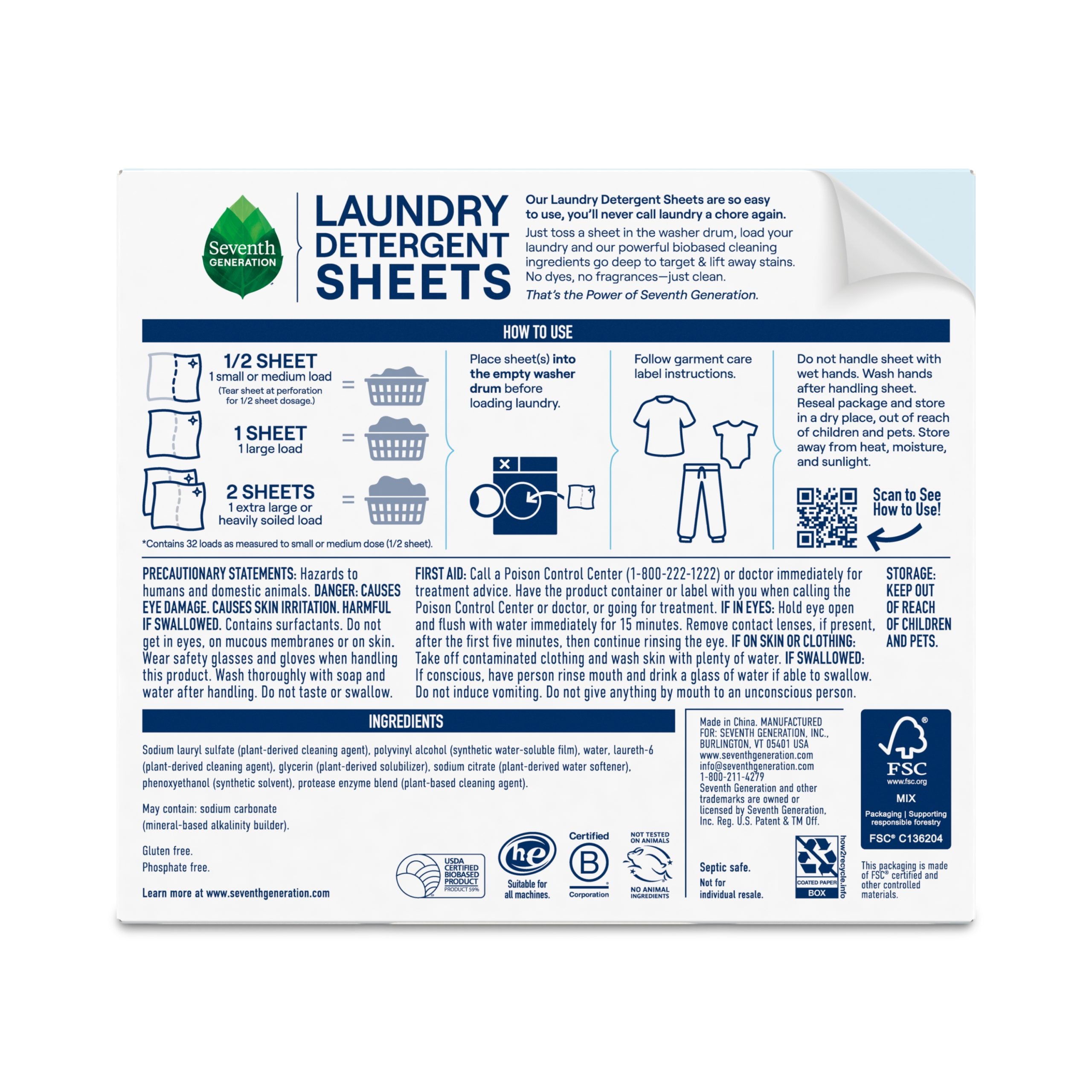 Laundry Detergent Sheets for Laundry Day - Free & Clear