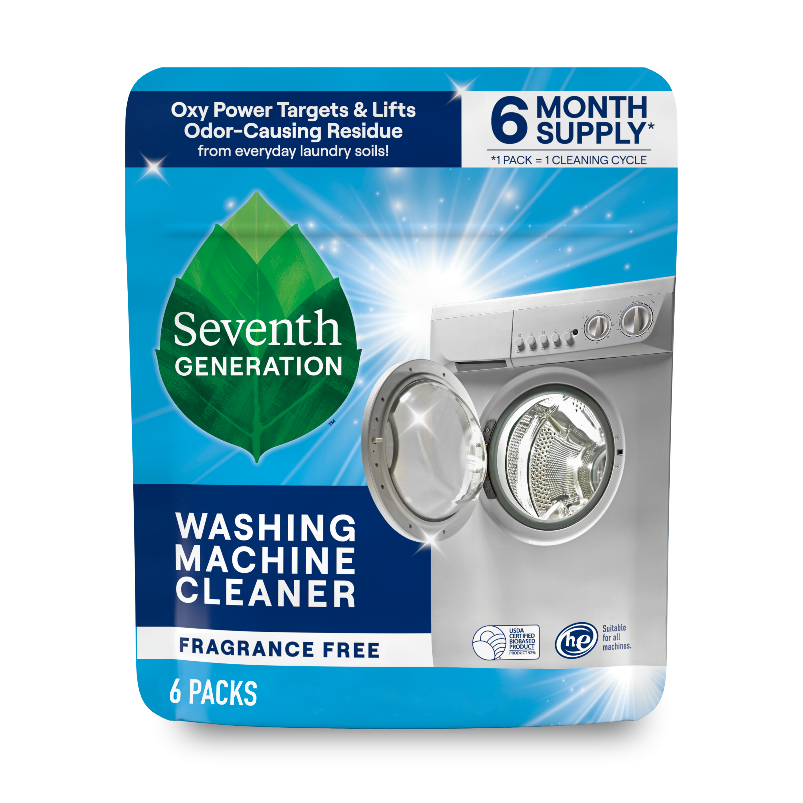 Washing Machine Cleaner for Daily Household Use - Fragrance Free