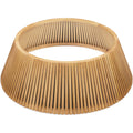 Christmas Tree Collar Solid Wood Slatted Tree Accessory - 42in