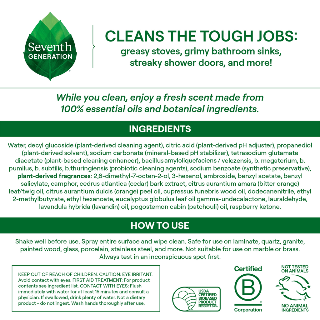 Ultra Deep Probiotic Multi Surface Cleaner in Fresh Breeze for Home Cleaning